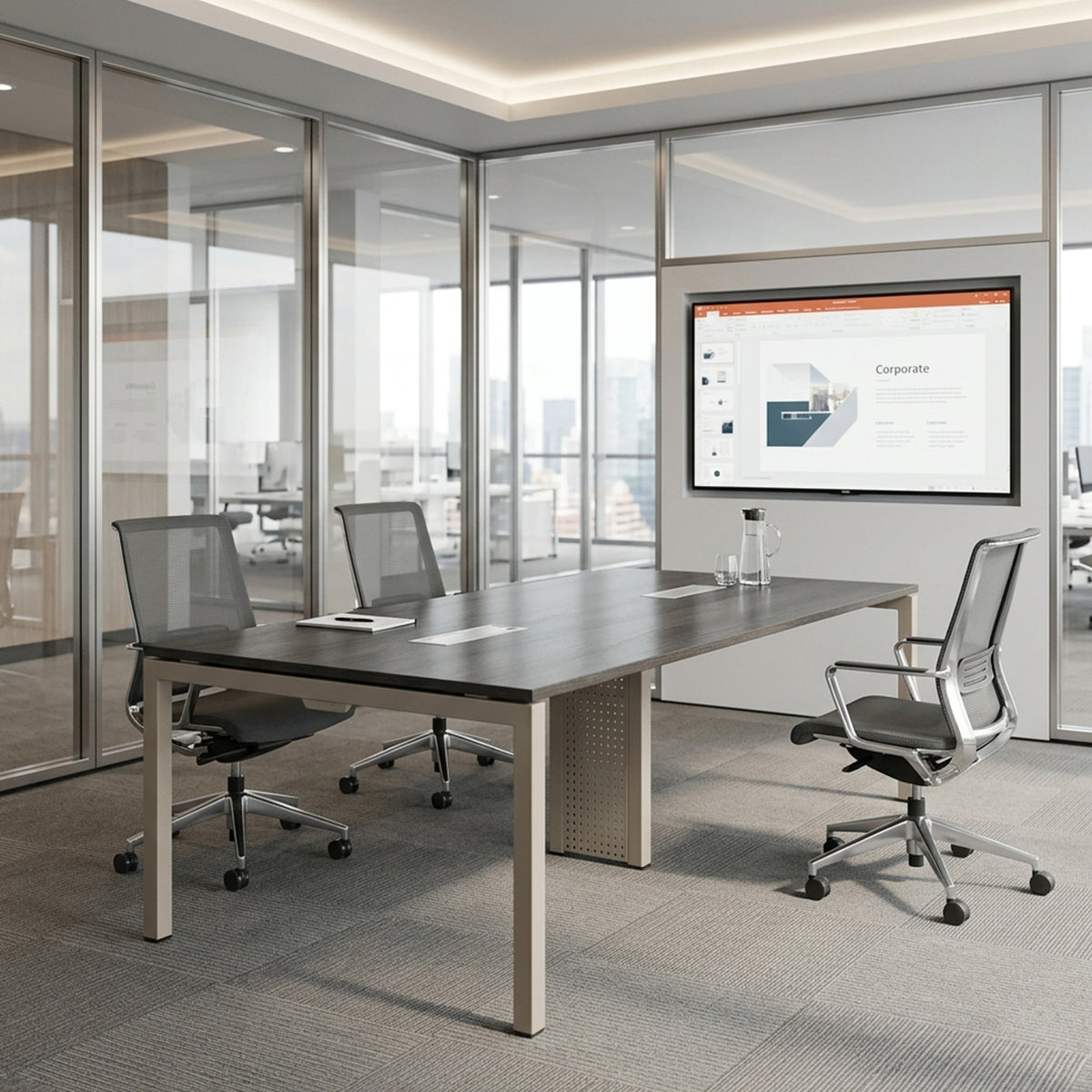 C Shape Conference Table