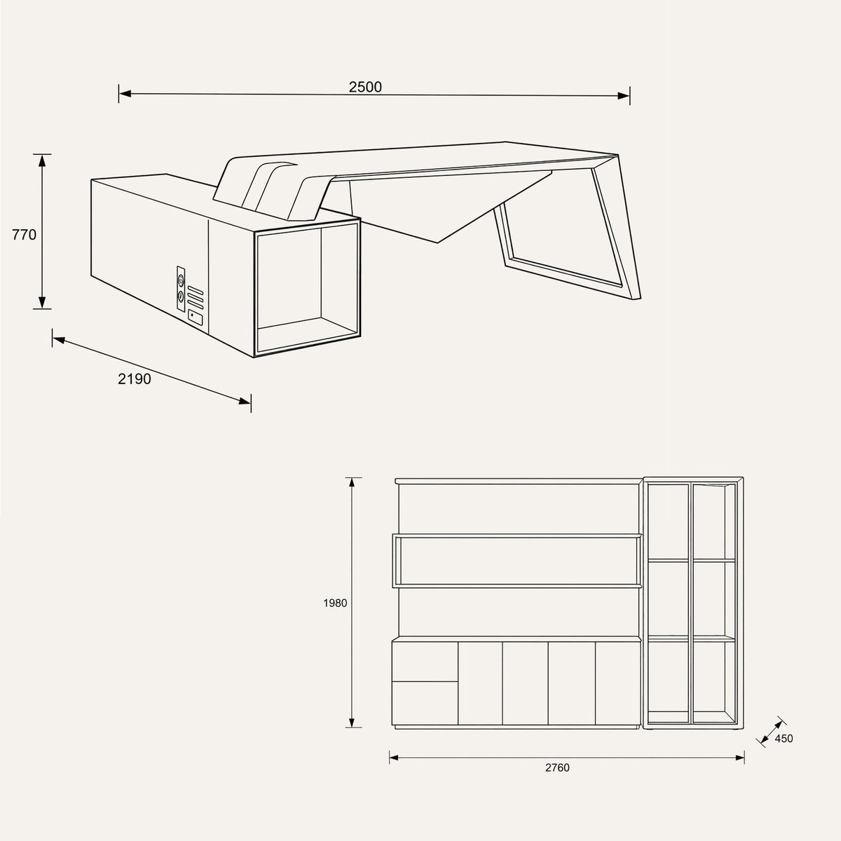 ARK-731 Dimensions