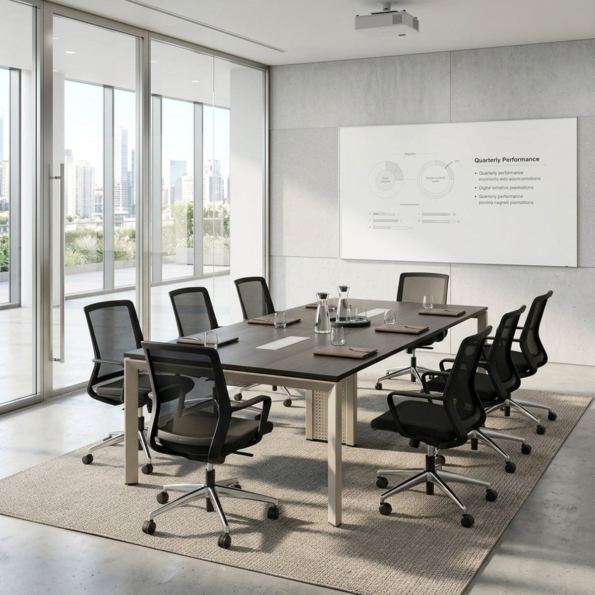 C Shape Conference Table