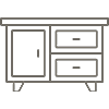 Sidestorage Size (W × D × H)