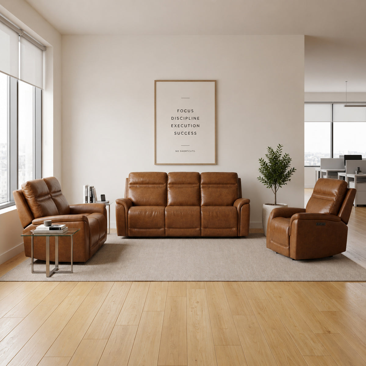 Summit Leather Recliner