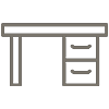 Table Size (W × D × H)