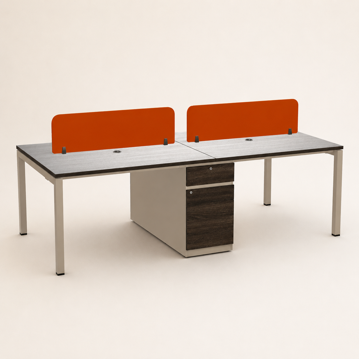 C Shape Office Workstation