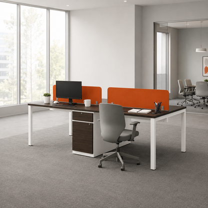 C Shape Office Workstation
