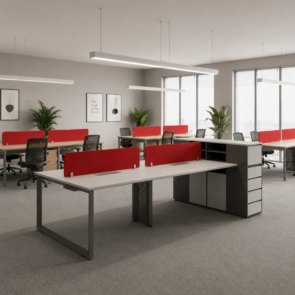 Triangle Office Workstation